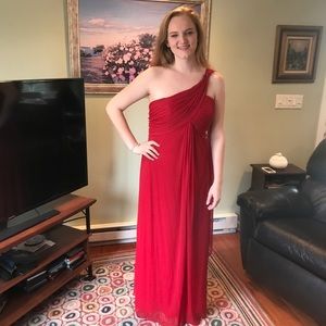 Alex Evenings Formal Dress Red Size 12